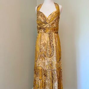 BCBGMAXAZRIA women’s size 10 silk dress